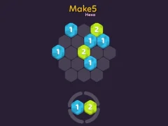 Trò chơi Make 5 Hexa trực tuyến