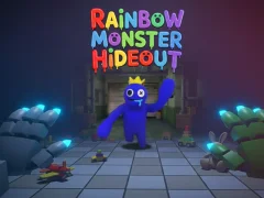 Trò chơi Rainbow Monster Hideout 3D trực tuyến