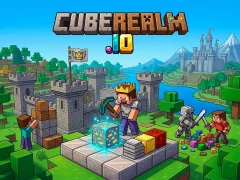 Trò chơi CubeRealm.io trực tuyến
