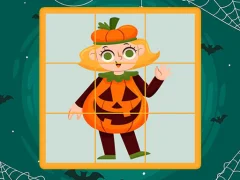 Trò chơi Halloween Puzzles trực tuyến