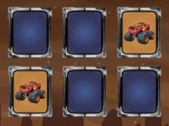 Trò chơi Monster Trucks Memory trực tuyến