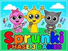Trò chơi Sprunki baby PHASE 3 trực tuyến