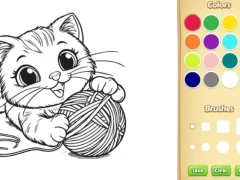 Trò chơi Cat Coloring Book trực tuyến