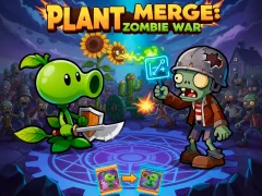 Trò chơi Plant Merge: Zombie War trực tuyến