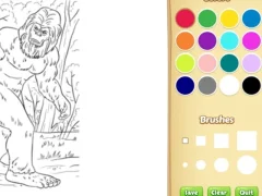 Trò chơi Bigfoot Coloring Book trực tuyến