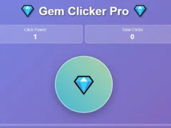 Trò chơi Gem Clicker Pro trực tuyến