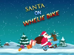 Trò chơi Santa On Wheelie Bike trực tuyến
