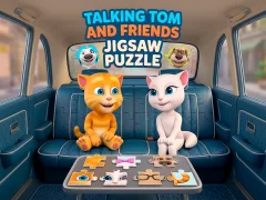 Trò chơi Talking Tom and Friends Jigsaw Puzzle trực tuyến