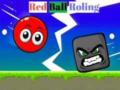Trò chơi Quả bóng lăn màu đỏ trực tuyến