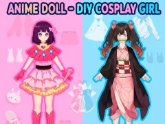 Trò chơi Anime Doll - DIY Cosplay Girl trực tuyến
