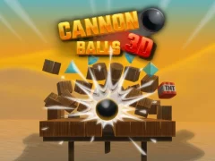 Trò chơi Pháo Balls 3D trực tuyến