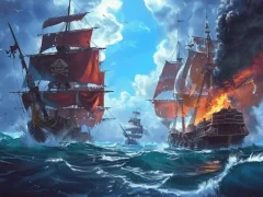 Trò chơi Pirate Ships: Build and Fight trực tuyến