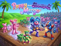 Trò chơi Poppy And Glamrock Merge trực tuyến