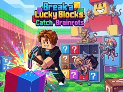 Trò chơi Break a Lucky Blocks: Catch Brainrots trực tuyến