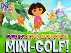 Trò chơi Dora The explorer Dora's Star Mountain Mini-Golf trực tuyến