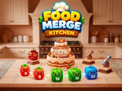 Trò chơi Food Merge Kitchen trực tuyến