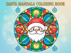 Trò chơi Santa Mandala Coloring Book trực tuyến