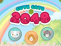 Trò chơi Cute Cats 2048 trực tuyến