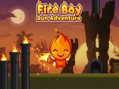 Trò chơi Fire Boy Run Adventure trực tuyến