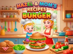 Trò chơi Hazel & Mom's Recipes Burger trực tuyến