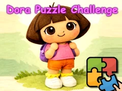 Trò chơi Dora Puzzle Challenge trực tuyến