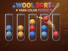 Trò chơi Wool Sort Yarn Color Puzzle trực tuyến