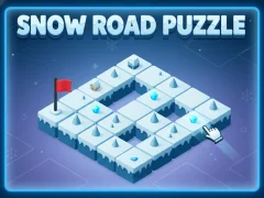Trò chơi Snow Road Puzzle trực tuyến