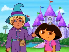 Trò chơi Dora The explorer Dora's Magic Castle Adventure trực tuyến