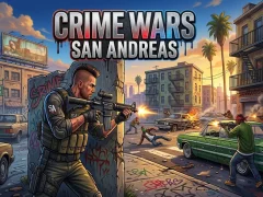 Trò chơi Crime Wars San Andreas trực tuyến
