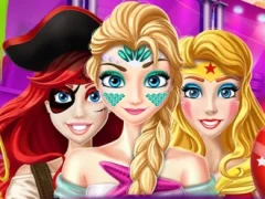 Trò chơi Halloween Princess Party trực tuyến