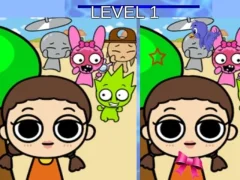 Trò chơi Sprunki and Squid Game Difference trực tuyến