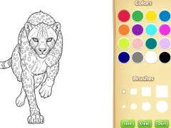 Trò chơi Wild Animals Coloring Book trực tuyến