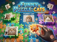Trò chơi Funny Puzzle: Cats trực tuyến