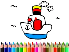 Trò chơi Back to School: Boat Coloring trực tuyến