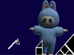 Trò chơi Labubu Geometry Dash trực tuyến