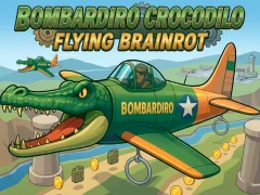 Trò chơi Bombardiro Crocodilo Flying Brainrot trực tuyến