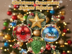 Trò chơi Christmas Ornaments Jigsaw Puzzles trực tuyến