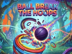 Trò chơi Ball Break The Hoops trực tuyến