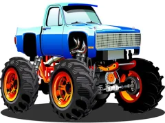 Trò chơi Monster Truck Puzzle trực tuyến