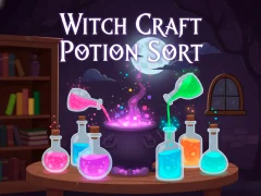 Trò chơi Witch Craft Potion Sort trực tuyến