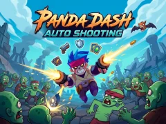Trò chơi Panda Dash Auto Shooting trực tuyến
