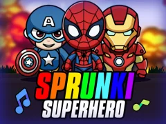Trò chơi Sprunki SuperHero trực tuyến