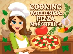 Trò chơi Cooking with Emma Pizza Margherita trực tuyến
