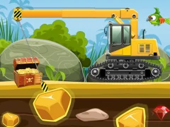 Trò chơi Gold Truck Crane trực tuyến