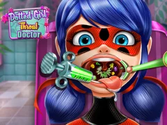 Trò chơi Dotted Girl Throat Doctor trực tuyến