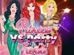 Trò chơi Princess vs Party Trends trực tuyến