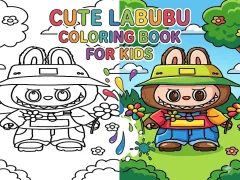 Trò chơi Cute Labubu Coloring Book for Kids trực tuyến