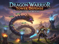 Trò chơi Dragon Warrior Tower Defense trực tuyến