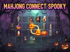 Trò chơi Mahjong Connect Spooky trực tuyến