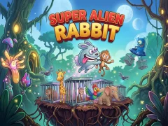 Trò chơi Super Alien Rabbit trực tuyến